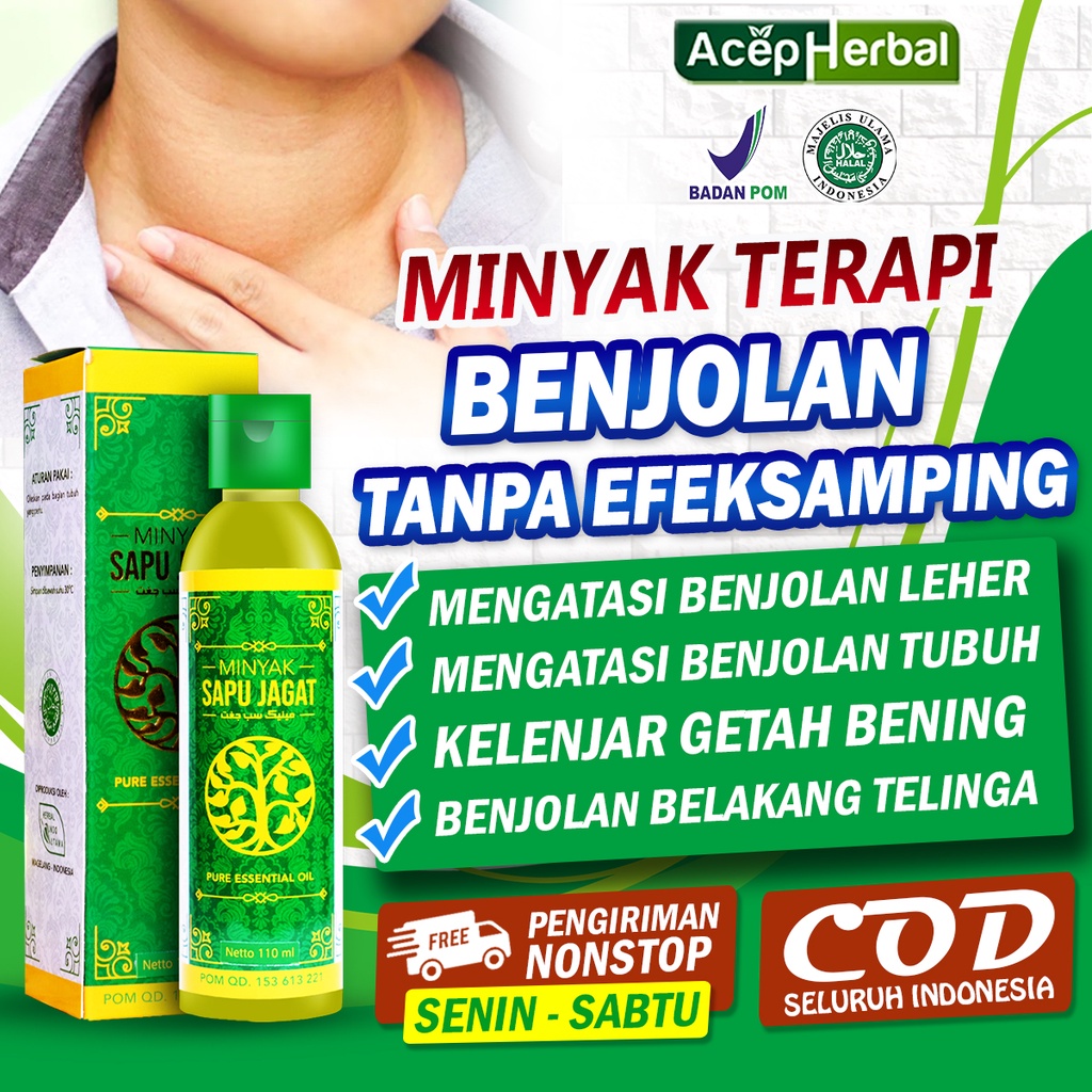 Jual Minyak Oles Obat Benjolan Di Leher Tubuh Kista Lipoma Kelenjar Getah Bening Tiroid 