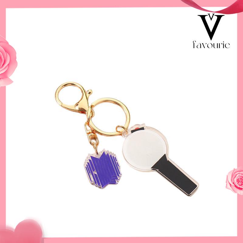 CODGantungan Kunci Mini Key Chuain Lucu Kpop Keychain Akrilik Mendukung Aksesoris-FA