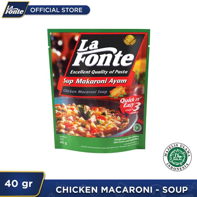 

1 Pc - La Fonte Sup Macaroni Ayam 40gr