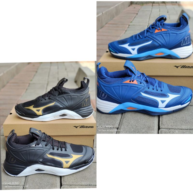SEPATU MIZUNO WAVE MOMENTUM 2 MID PREMIUM IMPORT VOLI VOLLEY COD GRATIS ONGKIR