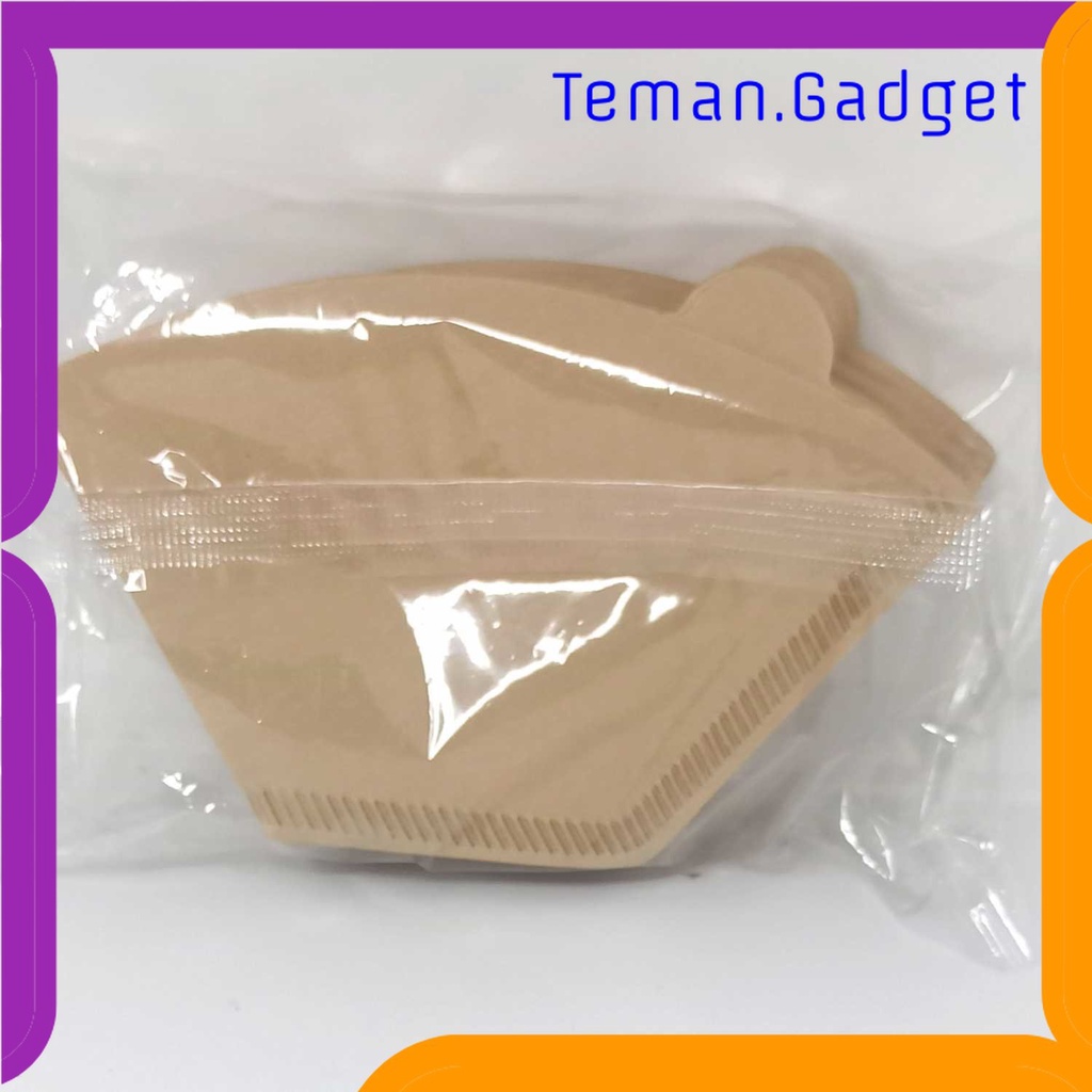 TG - DPR Yolife Kertas Filter Saringan Kopi Espresso V60 Drip 100PCS Small - U101