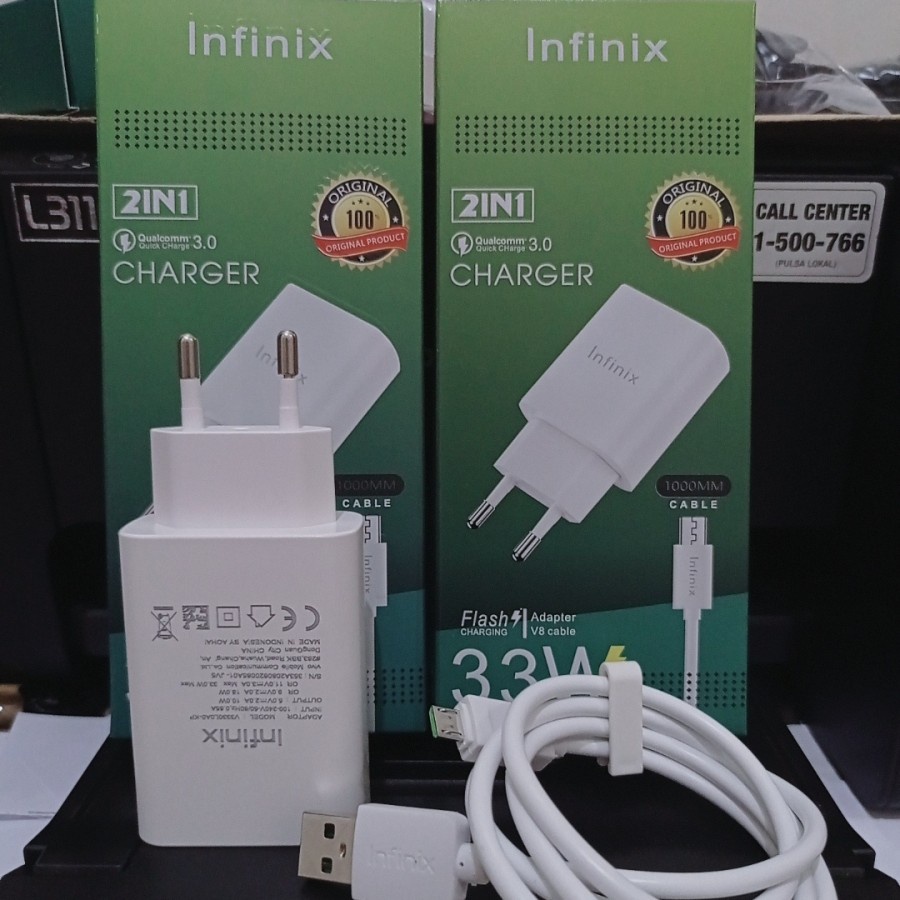 CHARGER CASAN INFINIX 33W FAST CHARGING TC INFINIX