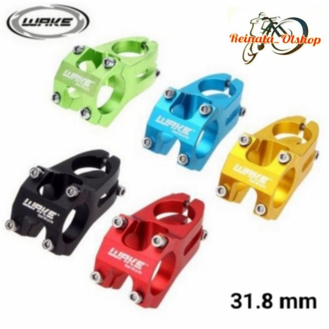 Promo  [BISA COD] Stem Wake Oversize 31.8 mm Mtb Stem Bicycle Wake TERLARIS TERPERCAYA ORIGINAL