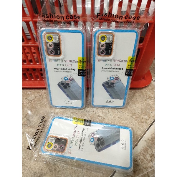 Softcase Poco X3 GT Silikon Casing Case Bening Transparan Pelindung Pro Camera