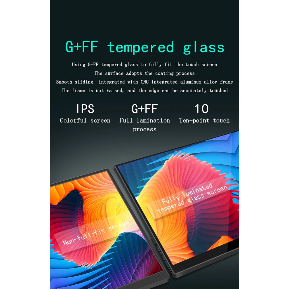 BeeX.ID 15.6&quot; Full HD Portable Gaming Monitor Cable PS4 Nintendo Switch