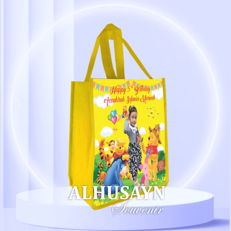 

Tas Ultah / Goodie bag ulang tahun FREE DESAIN FOTO & NAMA