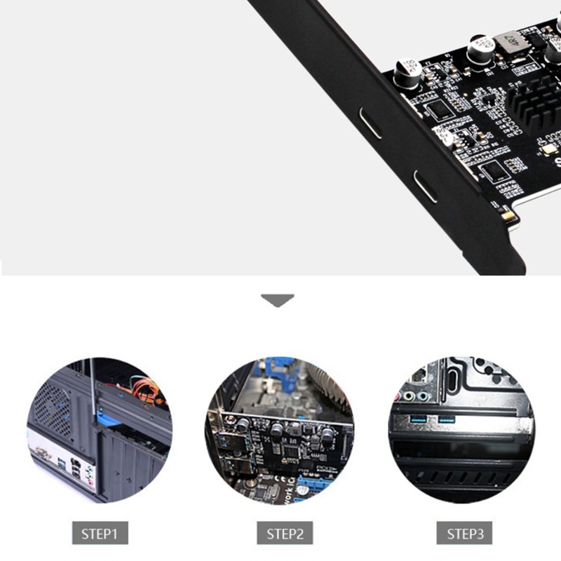 Zzz Super Speed PCI-E 3.0 Ke USB 3.1 2port Kartu Ekspansi PCI-Express 15Pin