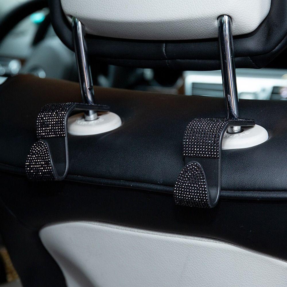 Top 2PCS Kait Belakang Kursi Mobil Aksesoris Baru Universal Headrest Tempat Penyimpanan