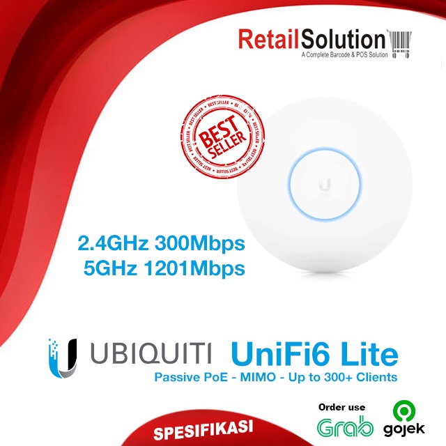 Access Point WiFi 6 - Ubiquiti UniFi 6 U6 Lite