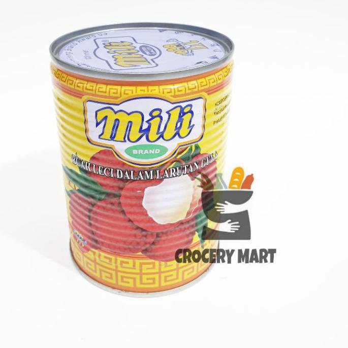 

Diskon✔️Mili Lychee On Syrup 565 gr / Leci Kaleng Lychees Canned|KD7