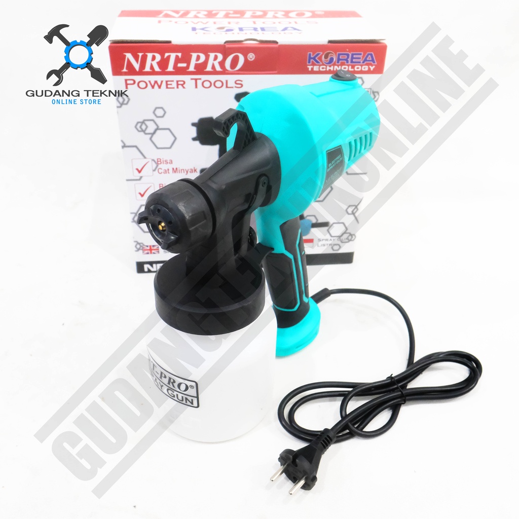 Spray Gun Elektrik NRT PRO SE800HD 800cc / Spraygun Listrik SE 800 HD - Alat Semprot Semprotan Cat  SE 800 HD