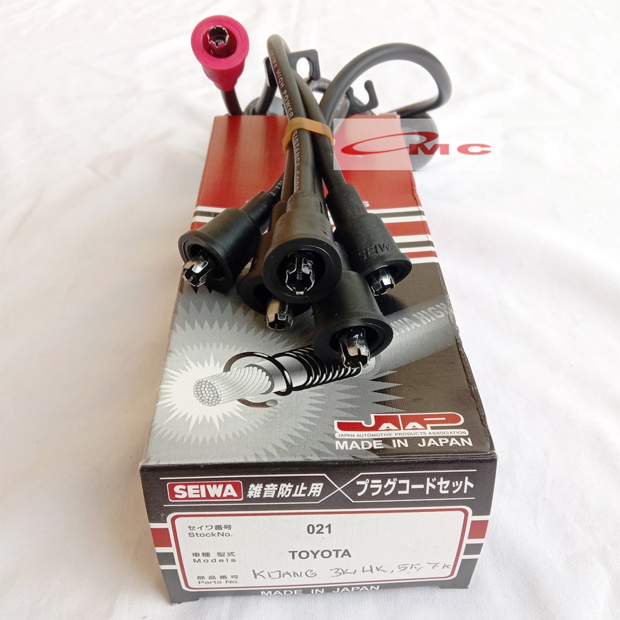 Kabel Busi Toyota Kijang Carburator 3K 4K 5K 7K 021-SEIWA