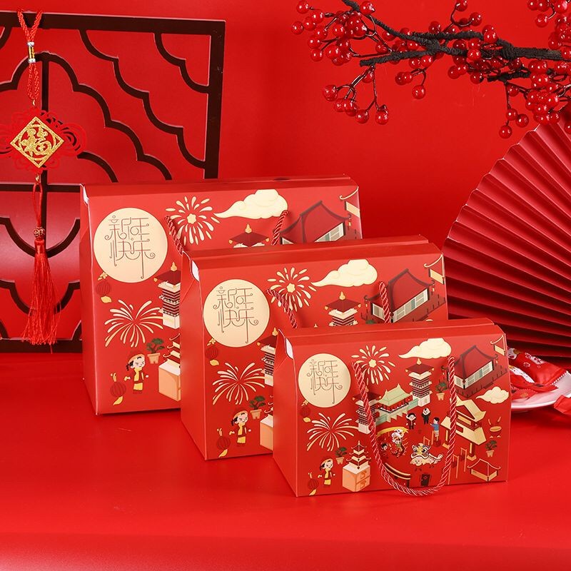 

DY PACK KOTAK TENTENG IMLEK SINCIA BARONGSAI/BOX JAR LION DANCE CNYB-110