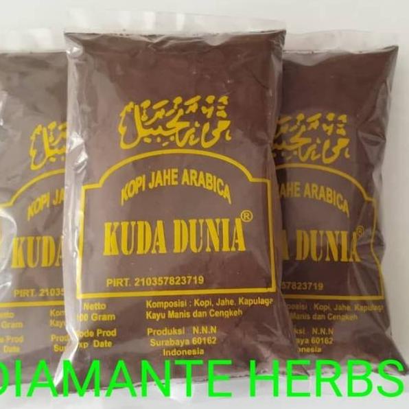 

フ KOPI JAHE ARAB ARABICA KUDA DUNIA 100gr