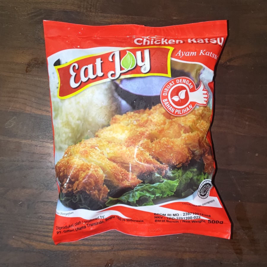 

Eat joy chicken katsu 500 gr