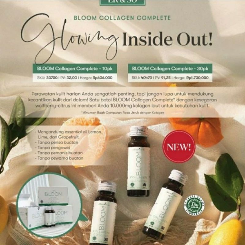 bloom colagen drink yl 30 botol