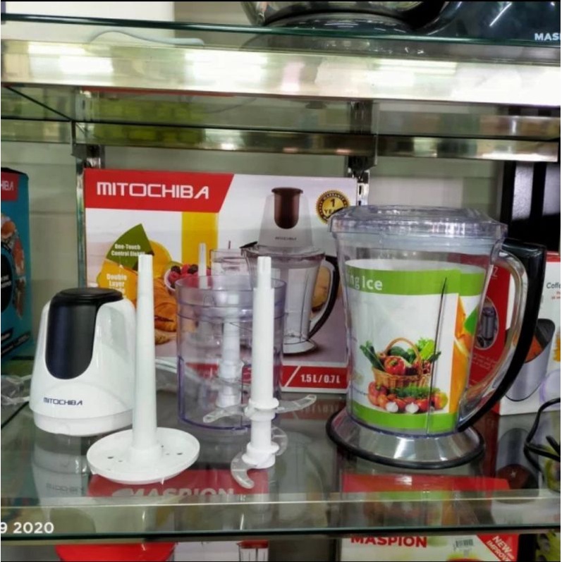 MITOCHIBA FOOD CHOPPER CH 100 BLENDER SERBAGUNA