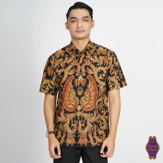 DANAR HADI-Kemeja Batik PE Gurdo Latar Rambat -GULR.Pe-78.1022 - Hitam