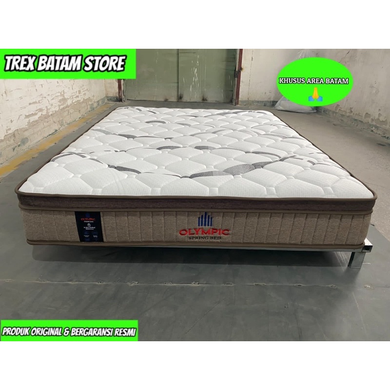 Olympic Laxy Pocket spring bed Mudah RelaxNya 180 x 200 cm (BATAM)