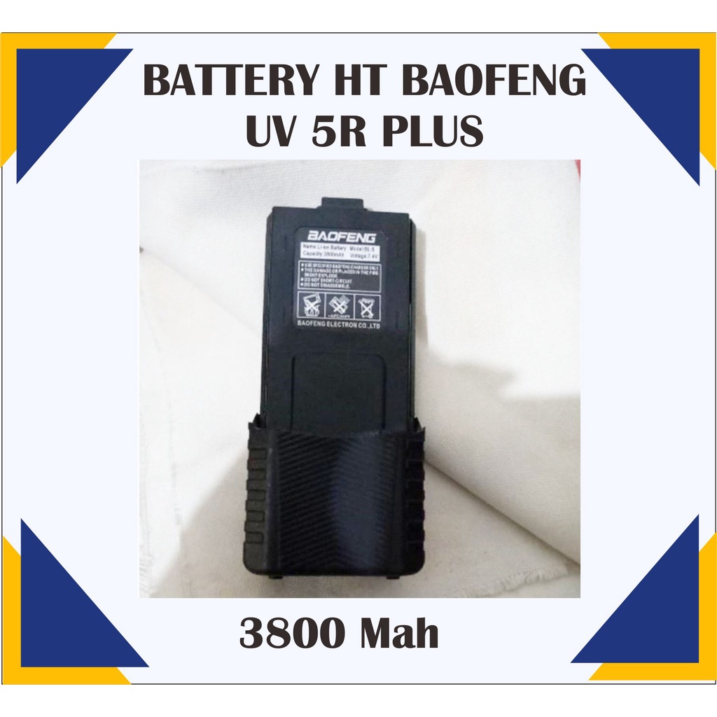 Battery HT UV 5R Plus Baofeng , baofeng baterai baopeng 8 watt 3800 mah uv5r batere ht litium RE RA