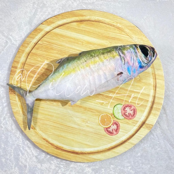 Pillowart - Bantal Boneka Ikan Selar Kembung XL - ART059