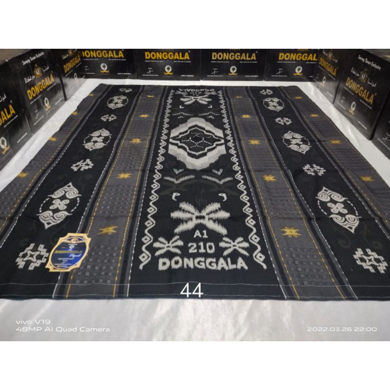 (ORIGINAL) SARUNG DONGGALA SONGKET 210/ DONGGALA SKT