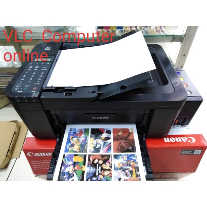 Printer Canon Tr4570S Infus Tabung Kotak Hitam