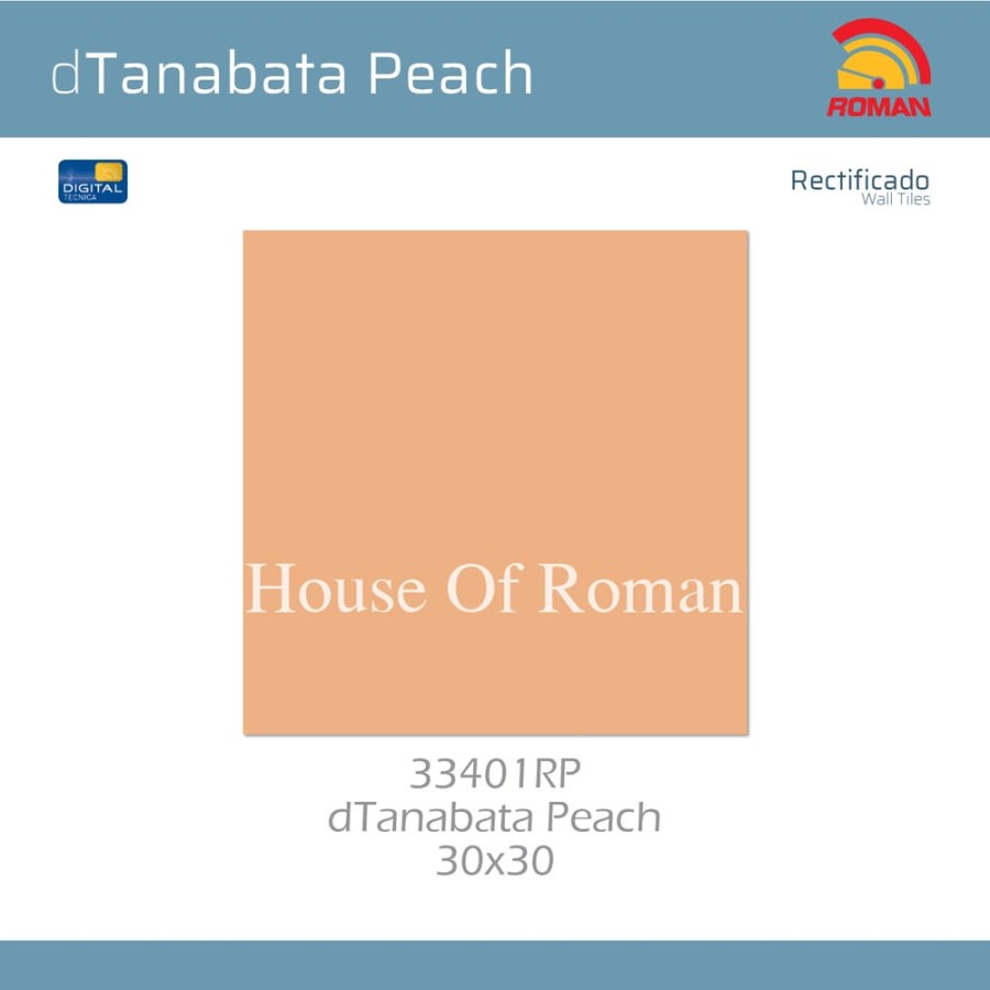 ROMAN KERAMIK DTANABATA PEACH 30X30RMF 33401RP (ROMAN HOUSE OF ROMAN)