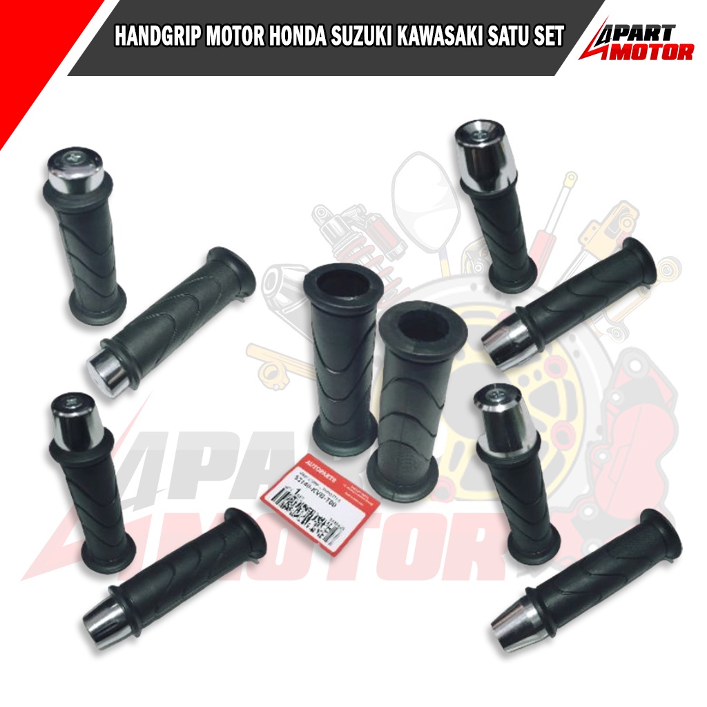 Handgrip Motor Bebek / Sport / Matic Universal Satu Set Jalu