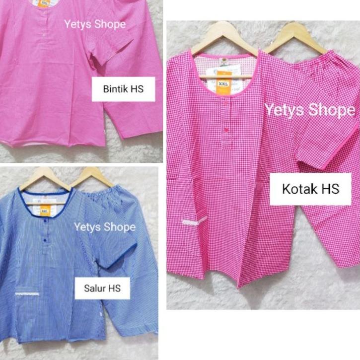 Hot Sale Hoki&Sheila Jumbo LD120 C3/4 Baju Tidur Piyama Fit XXL [Part 1]