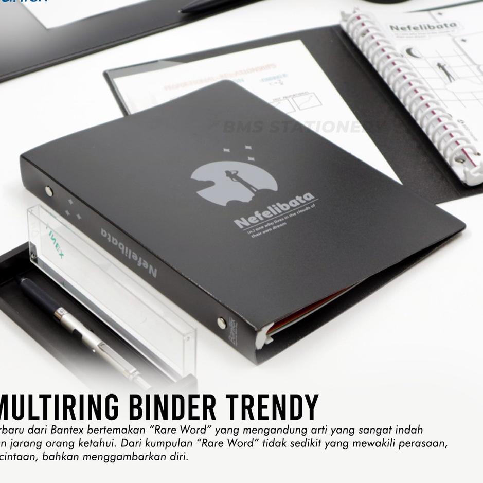 

Diskon Tambahan Bantex Binder B5 26 Ring Motif Trendy