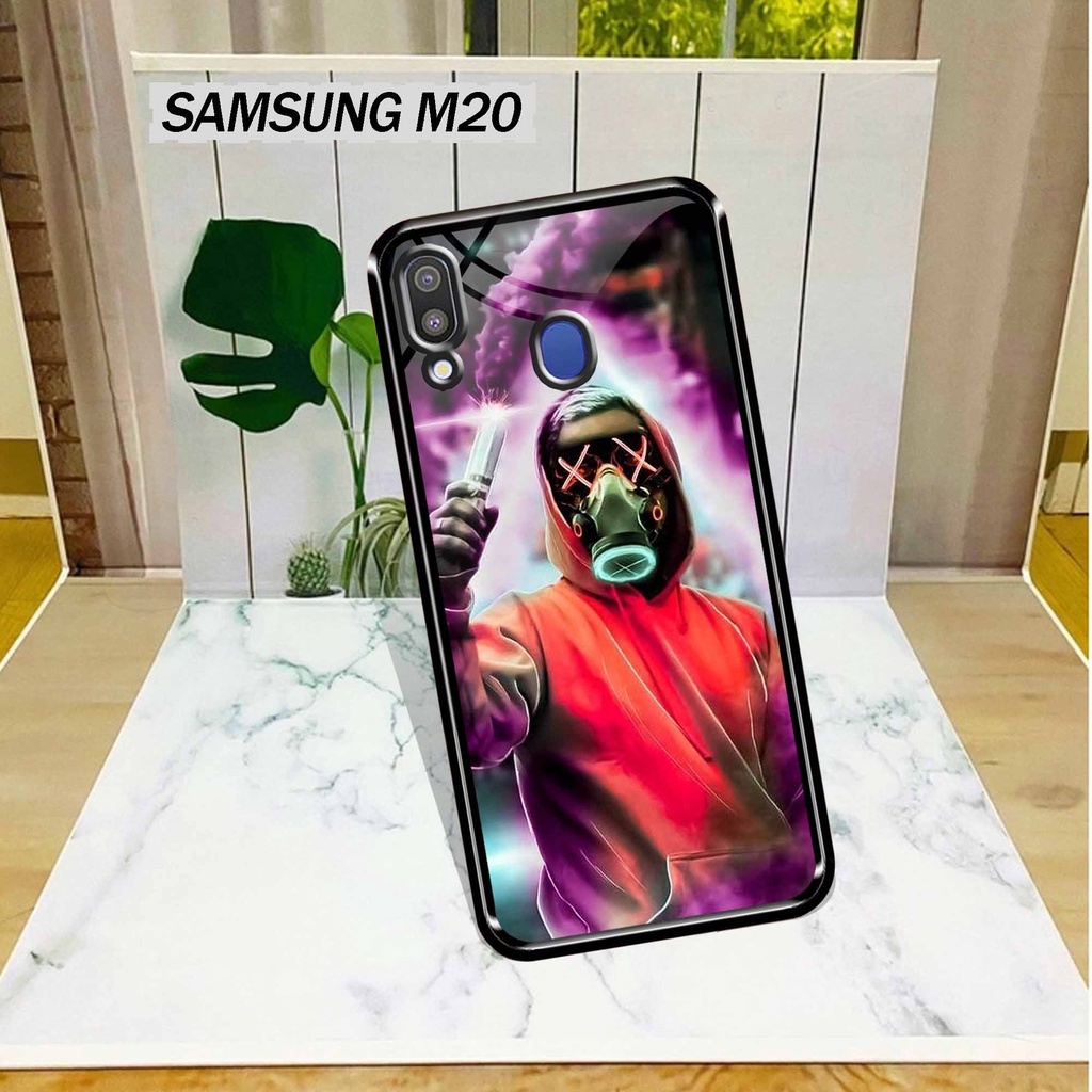 Case Hp Samsung M20 - Case Samsung M20 Terbaru Sukses Case - Case Kaca M20 - Soft Case Samsung M20 -