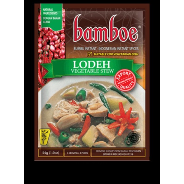 Bumbu Bamboe Lodeh 54Gr