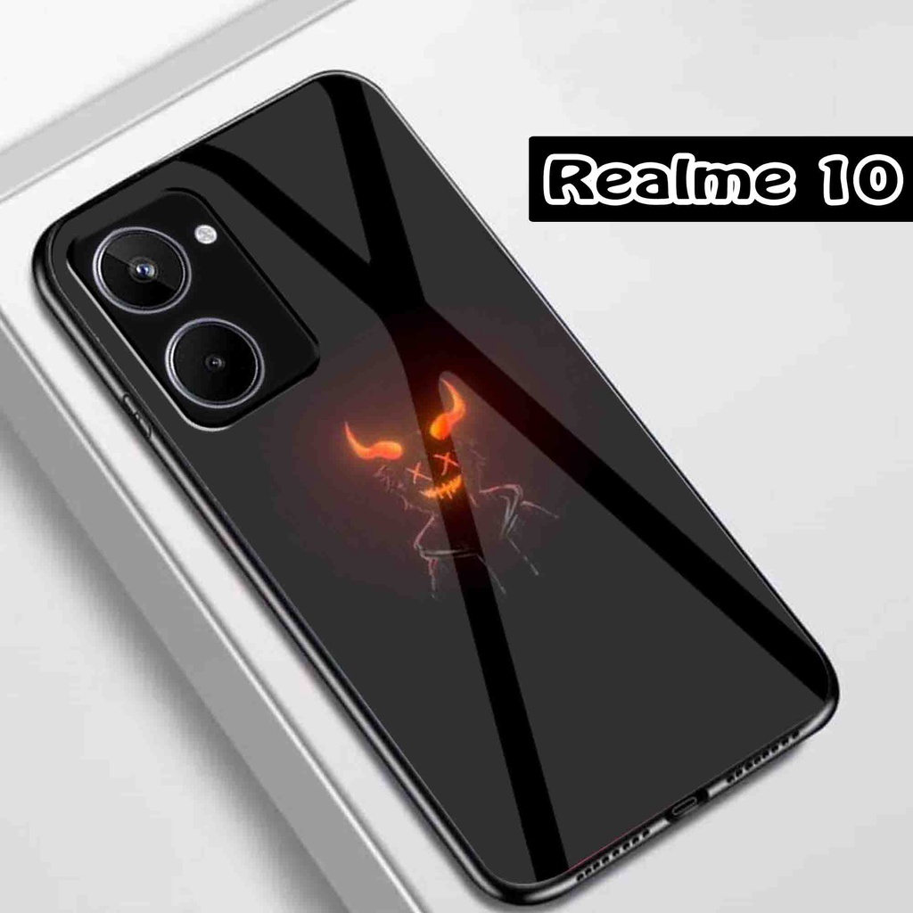 (Q41) Softcase Realme 10 - Softcase Kaca Realme 10 - Case Aesthetic Realme 10 - Case keren Realme 10