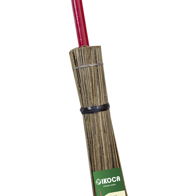 Ktmstore Sapu Lidi Tongkat Pendek Alat Kebersihan Sapu Taman Halaman IKOCA 210
