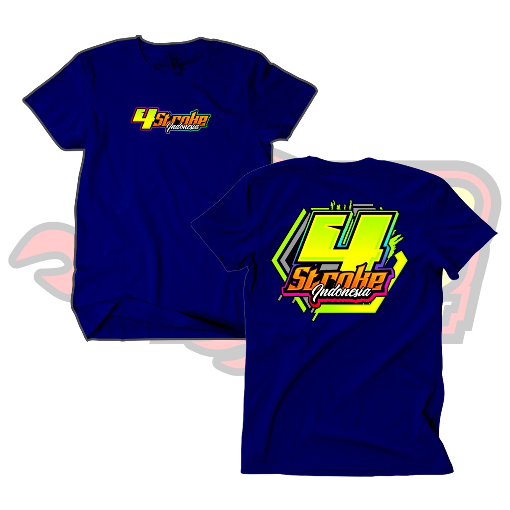 Baju Kaos Distro 4 Stroke Racing Balap