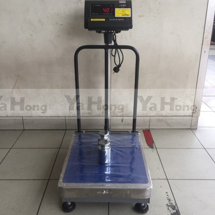 TIMBANGAN DUDUK DIGITAL YHG TIMBANGAN LANTAI+ PAGAR 200KG