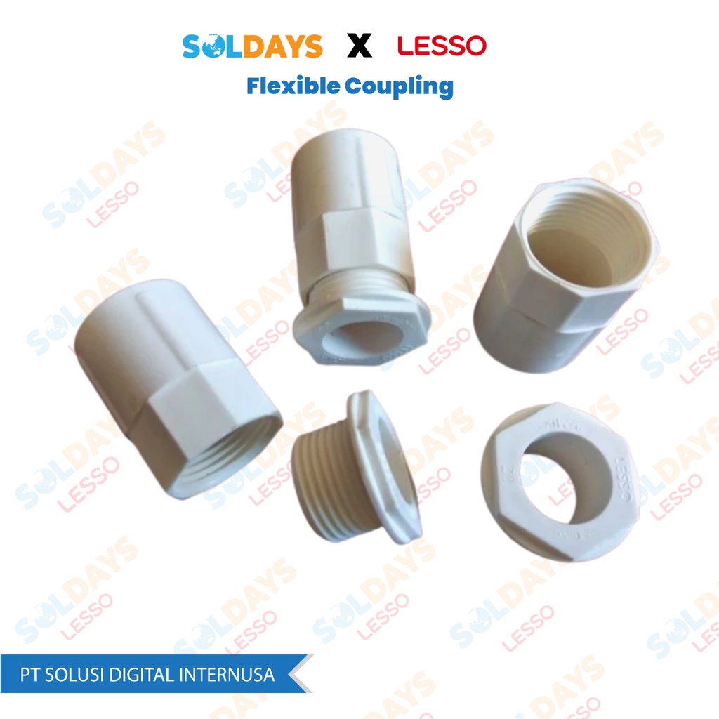 Lesso Flexible Conduit Coupling dn25 / Conduit Flexible Coupling 25mm
