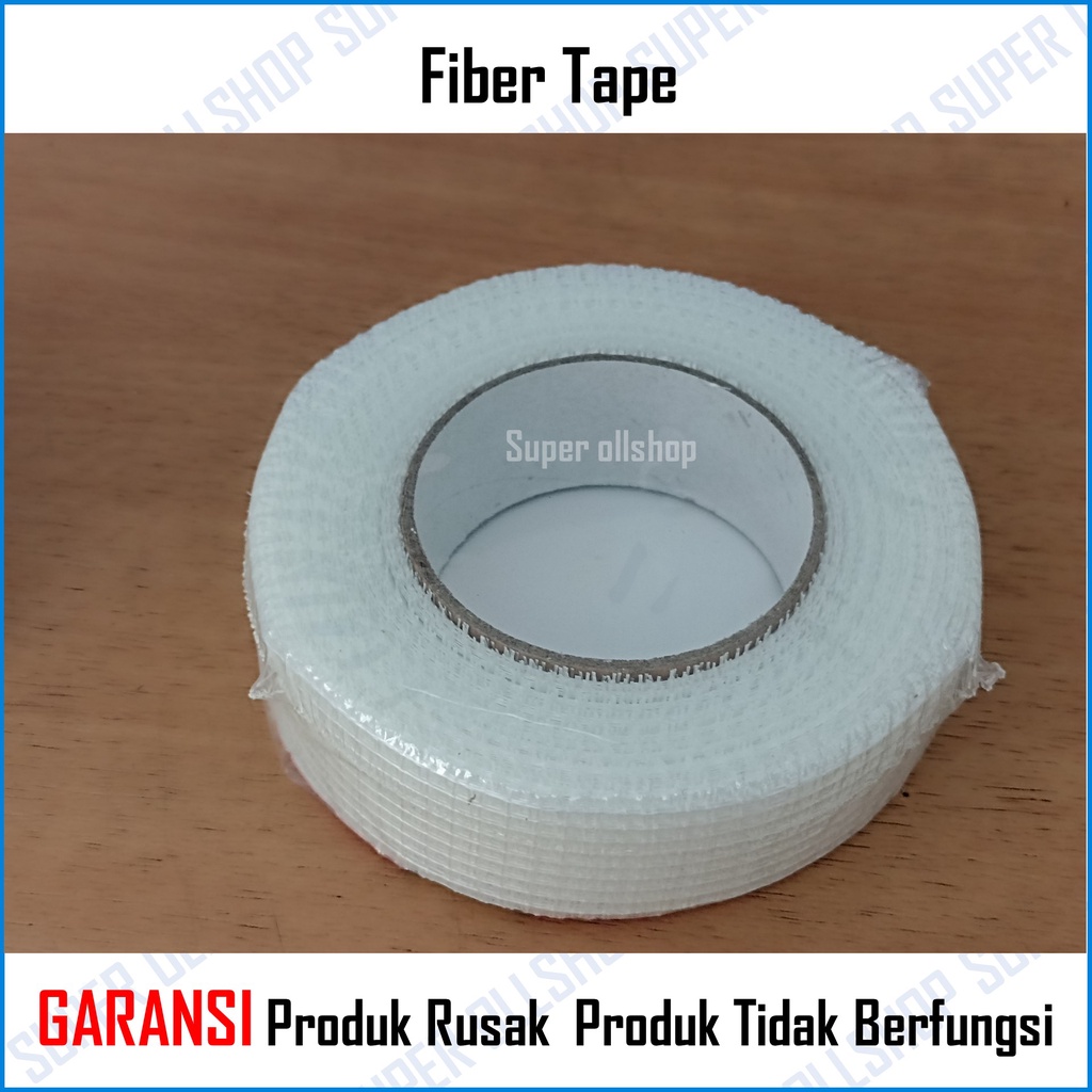 Perban Enternit Kasa Plavon Lem 90gr Kasa Gypsum / Lakban Kasa Lem Perban Gypsum Fiber | Perban Plafon Gipsum