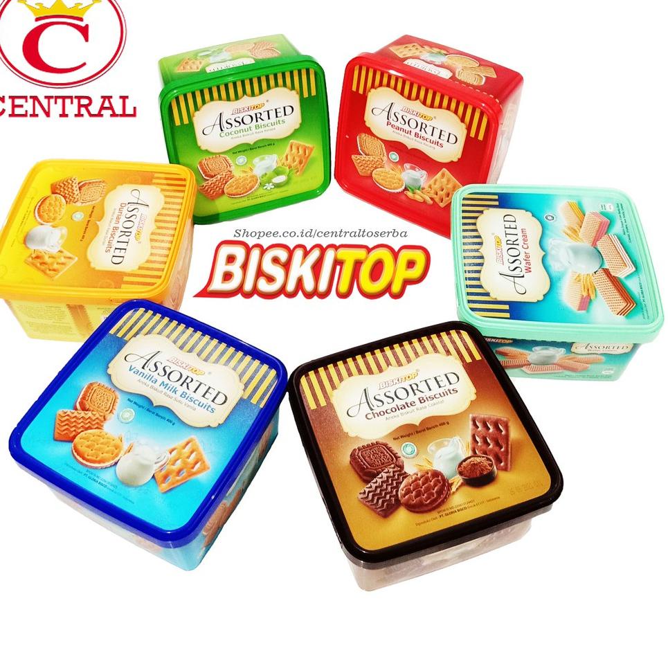 

R(84㊛) BISKITOP BUTTER COOKIES 370/centraltrenggalek pasti dikirim