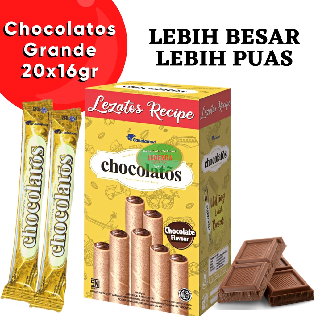 

Chocolatos Grande Box 20x16gr