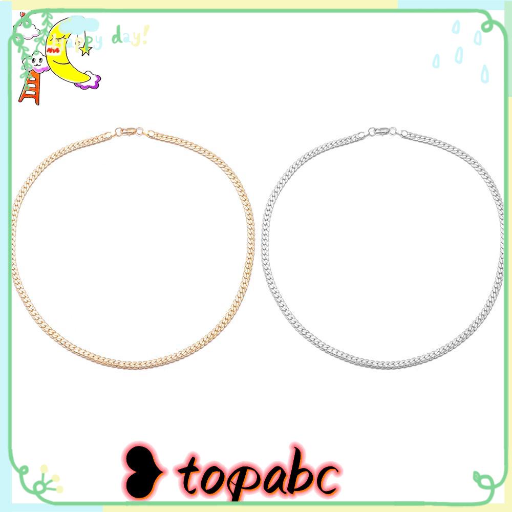 Top Kalung Lapis Emas 18K Pria Gold/Silver 20 &quot;Perhiasan Cowok