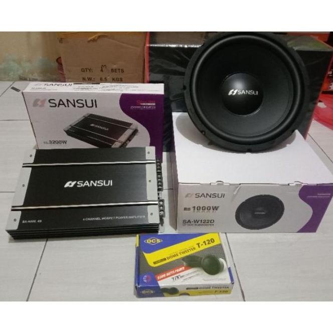 Paket Audio Mobil Sansui