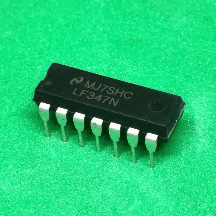 LF347N LF347 LF 347 N DIP-14 QUAD OP AMP PERSAMAAN TL074 TL084 LM324