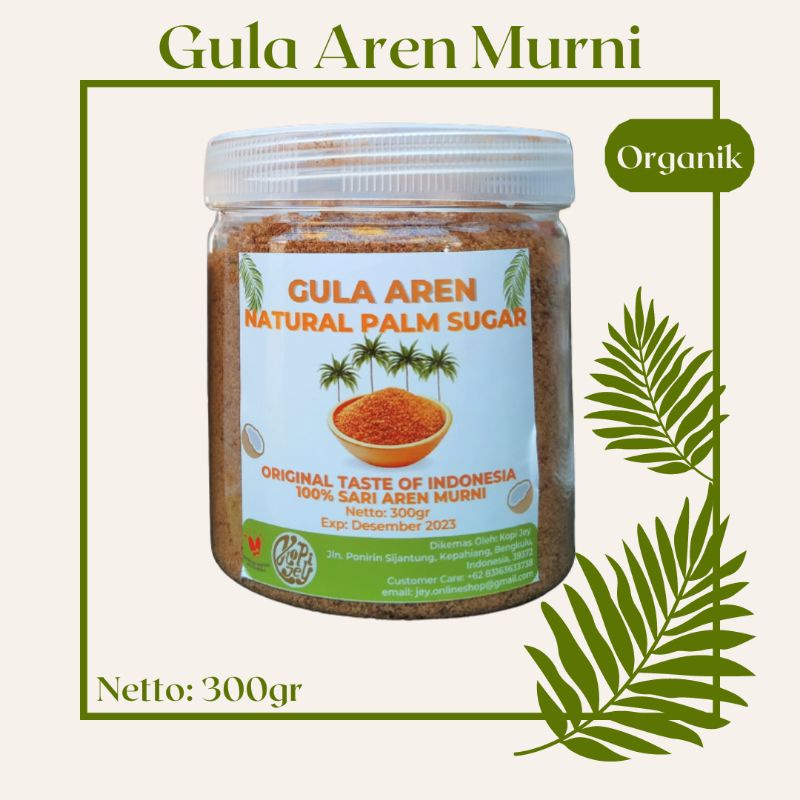 

Gula Aren Murni Organik 300 gram