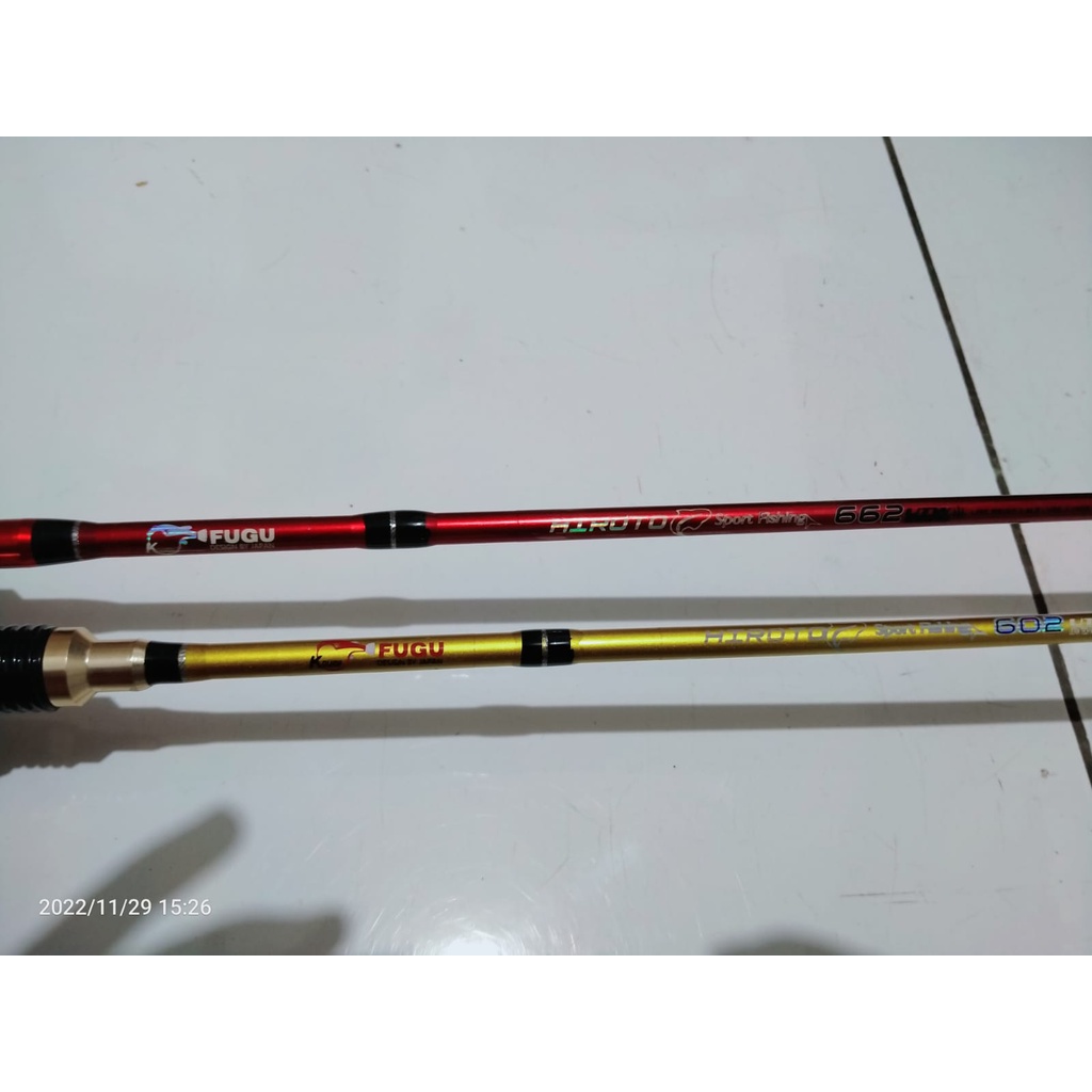 Joran Pancing BC Spinning FUGU HIROTO 180 - 198 CM Terbaru