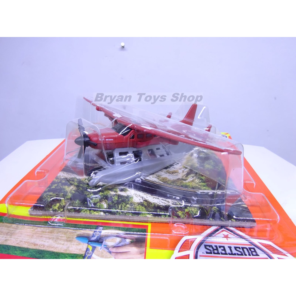 Matchbox Sky Busters Cessna Caravan Merah Pesawat