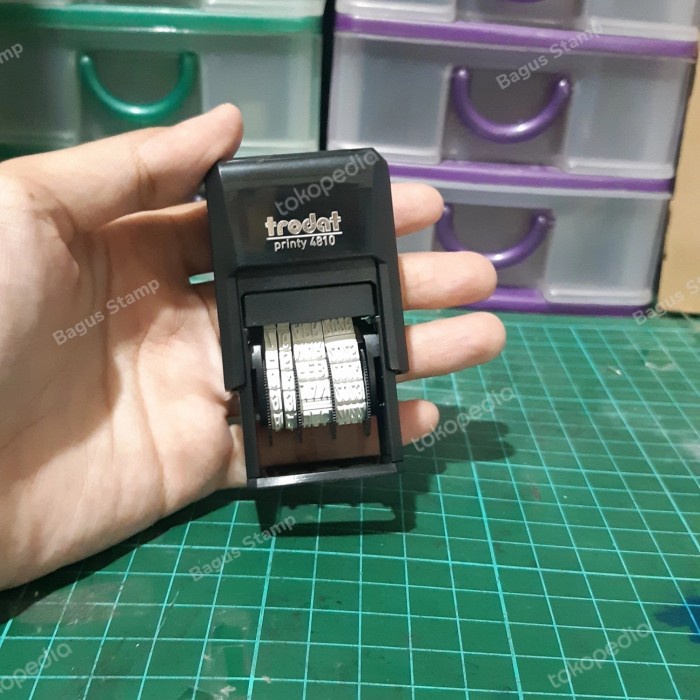 

Stm Trodat 4810 Stempel Tanggal Otomatis / Dater Otomatis / Stempel Trodat