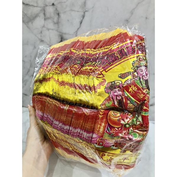 Kertas sembahyang tikim thikongkim thikong kim RRC warna 100 lembar