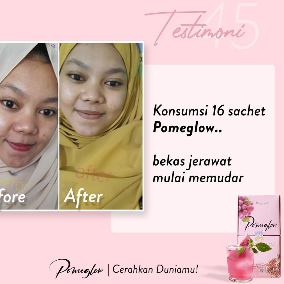 

ㅑ POMEGLOW Collagen Drink Bikin Glowing ㅏ